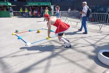 Carrera de Tacones del Carnaval de Telde 2023/TA e Ildefonso Rodríguez.